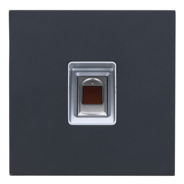 Dahua VTO4202FB-MF Estación Exterior Modular para Videoportero IP con Lector de huellas para Series VTO4202FB-X. Color Negro