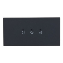 Dahua VTO4202FB-ML Estación Exterior Modular para Videoportero IP con Indicador para Series VTO4202FB-X. Color Negro