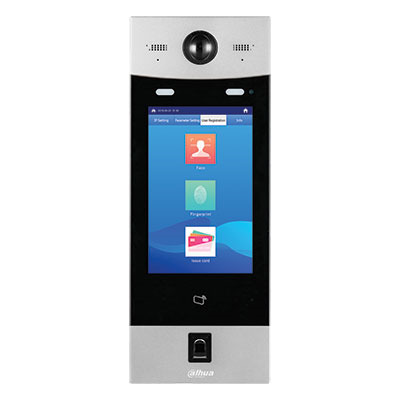 Dahua VTO9341D Estación Exterior de Videoportero IP con Cámara 2MP Reconocimiento Facial Mifare pantalla táctil 10" IK07 IP55