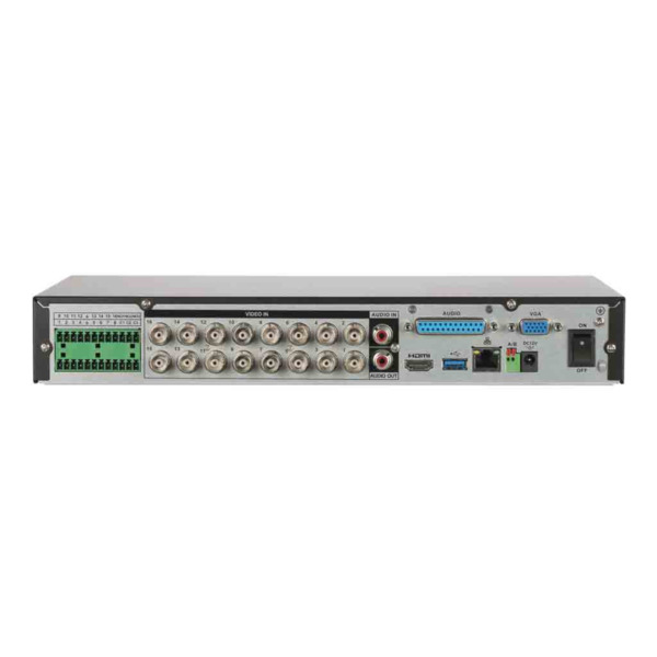 Dahua XVR5116HE-4KL-I3-V2 DVR 5EN1 H265 16ch 4K@6ips +16IP 8MP 1HDMI 1HDD E/S AI (2)