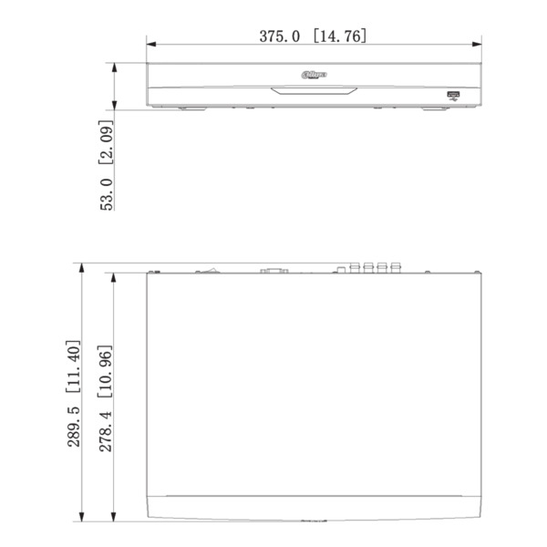 Dahua XVR5208AN-4KL-I3 DVR 5EN1 H265 8ch 4K@6ips +8IP 8MP 1HDMI 2HDD AUDIO AI (3)
