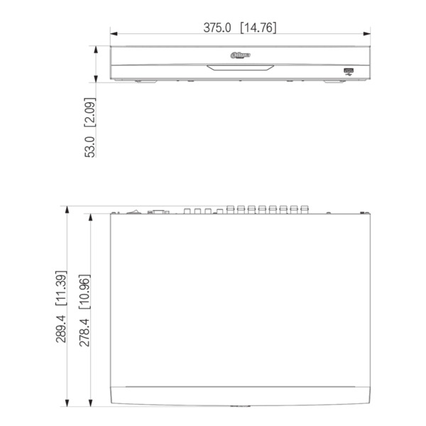 Dahua XVR5216A-I3 DVR 5EN1 H265 16ch 5M-N/1080P@8ips +8IP 6MP 1HDMI 2HDD E/S AI (3)