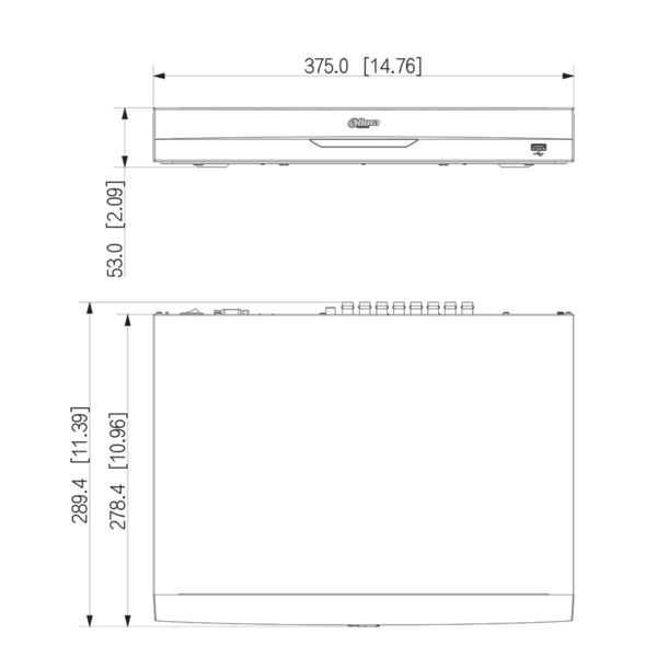 Dahua XVR5216AN-I3 DVR 5EN1 H265 16ch 5M-N@8ips +8IP 6MP 1HDMI 2HDD AI (3)