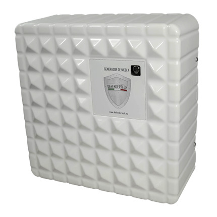 Comprar DEFENDERTECH DT-800-AJ Generador de niebla Defendertech - 2 relés Ajax instalados para armado y disparo - 830 m3 en 60" - Batería no incluída - Hasta 6.5 minutos de capacidad - No deja rastros después del disparo