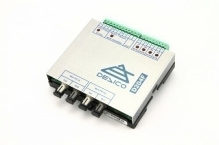 Comprar D224F Amplificador distribuidor de bus (1Ex4S) de la central C2200 y enlace FO. 1 entrada y 4 salidas; 1 emisor/receptor a FO. Máx 3 enlaces en cascada.