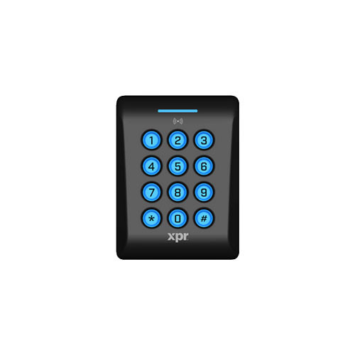 Desico LPDO21K Lector Desfire con teclado, conexión RS485, OSDP o Wiegand.Protección IK10, IP65. Firmware actualizable. Lectura