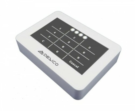 Comprar T2210 Display táctil con pantalla sensitiva TFT color de 4,3"para el control y monitorización de hasta 4 particiones para la central C2200.