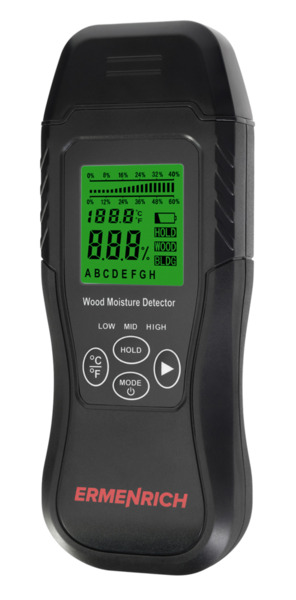 Detector de humedad Ermenrich Wett MW30