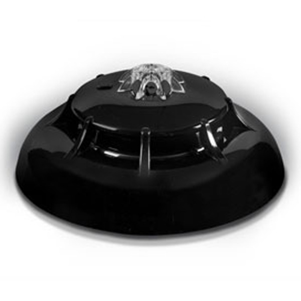 Detector térmico-termovelocimétrico analógico con aislador. Base no incluida. Color Negro