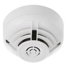 Detector térmico termovelocimétrico con aislador incorporado. Color blanco