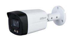 (DH-HAC-HFW1239TLMP-IL-A-0280B-S2) DAHUA CÁMARA HÍBRIDA BULLET HDCVI 2MP FULL COLOR PAL SOPORTE METAL LUZ DUAL INTELIGENTE MICRO