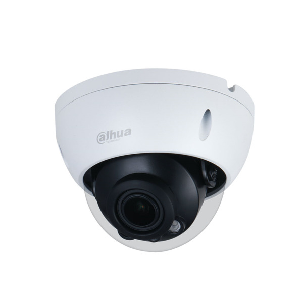 Domo fijo IP Dahua con Smart IR de 40 m, antivandálico para exterior. CMOS 1/2,8"" de 2MP. Stream dual. Formato H.265/H.264/MJPE