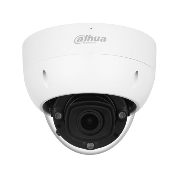 Domo IP Dahua WizMind. 4MP@25/30ips, AI-H.265+/Smart265+. ICR, 0,0006/0,0003 lux, Smart IR 40m. Óptica motorizada de 2,7~12 mm.