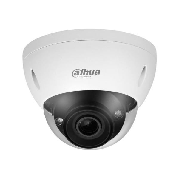 Domo IP Dahua WizMind. 5MP@25/30ips, AI-H.265+/Smart265+. ICR, 0,0009/0,0004 lux, Smart IR 80m. Óptica motorizada de 7~35 mm. WD