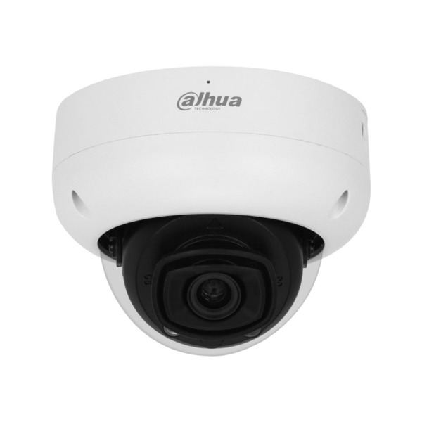 Domo IP Dahua WizMind. 8MP@25/30ips, AI-H.265+/Smart265+. ICR, 0,0008/0,0004 lux, Smart IR 50m. Óptica fija de 2,8 mm. WDR 120dB