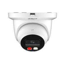 Domo IP Dahua WizSense. 2MP@25/30ips, Smart H.265+. ICR, 0,002/0,0002 lux, Smart Light 30m. Óptica fija 2,8 mm. WDR 120dB, 3D-NR