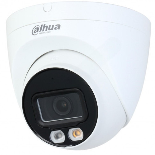 (DH-IPC-HDW2449TP-S-LED-0280B) DAHUA CÁMARA IP TURRET SERIE 2 4MP FULL COLOR, WIZSENSE, IP67, IR 30M, MICRO INCORPORADO, RANURA