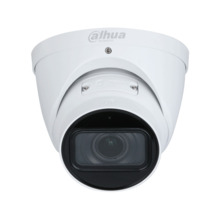 Domo IP Dahua WizSense. 8MP@20ips, Smart H.265+. ICR, 0,008/0,0008 lux, Smart IR 40m. Óptica motorizada de 2,7 ~ 13,5 mm. WDR 12