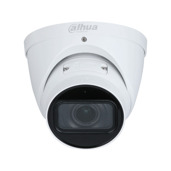 Domo IP Dahua WizSense. 4MP@25/30ips, Smart H.265+. ICR, 0,005/0,0005 lux, Smart IR 40m. Óptica motorizada de 2,7~13,5 mm. WDR 1