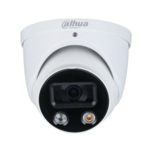 Domo IP Dahua WizSense. 4MP@25/30ips, Smart H.265+. ICR, 0,003/0,0003 lux, Smart Light 30m. Óptica fija de 2,8 mm. WDR 120dB, 3D