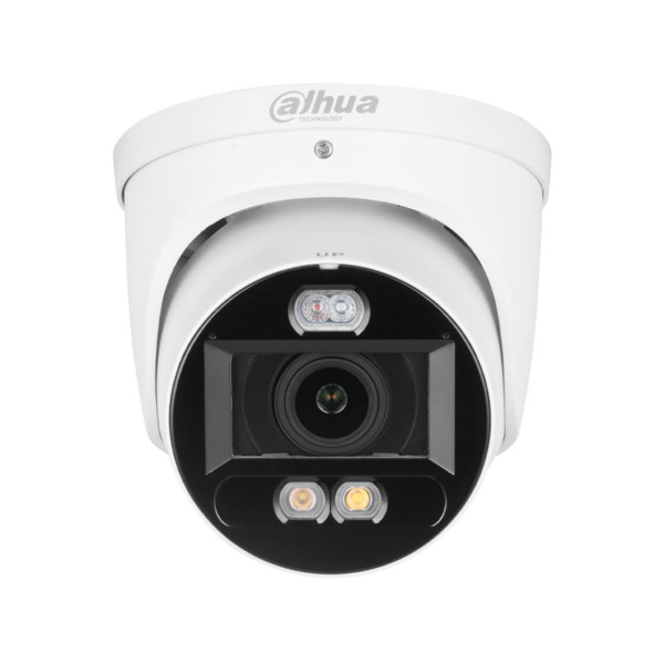 Domo IP Dahua WizSense. 4MP@30ips, AI-H.265+/Smart265+. ICR, 0,003/0,0003 lux, Smart Light 50m. Óptica motorizada 2,7~13,5 mm. W