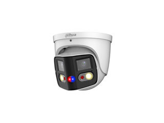 (DH-IPC-PDW3849P-A180-E2-AS-PV-0280B) DAHUA CÁMARA IP DOMO PANORÁMICA TIOC DUO WDR WIZSENSE 2X4MP LED IR & LUZ CÁLIDA IP67 ALARM