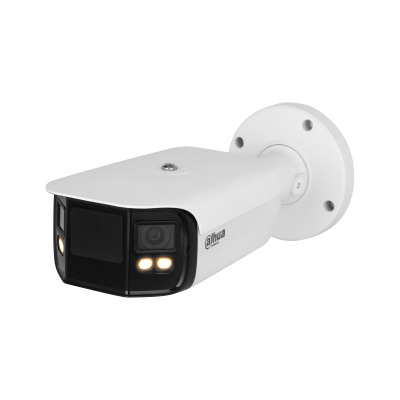(DH-IPC-PFW5849P-A180-E2-ASTE-0360B) DAHUA CÁMARA IP BULLET PANORÁMICA TIOC DUO WDR WIZSENSE 2X4MP LED IR & LUZ CÁLIDA IP67 ALAR (5)