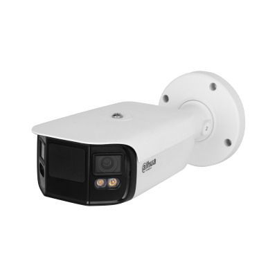 (DH-IPC-PFW5849P-A180-E2-ASTE-0360B) DAHUA CÁMARA IP BULLET PANORÁMICA TIOC DUO WDR WIZSENSE 2X4MP LED IR & LUZ CÁLIDA IP67 ALAR (4)