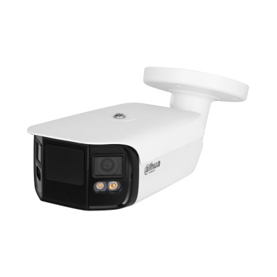 (DH-IPC-PFW5849P-A180-E2-ASTE-0360B) DAHUA CÁMARA IP BULLET PANORÁMICA TIOC DUO WDR WIZSENSE 2X4MP LED IR & LUZ CÁLIDA IP67 ALAR (6)