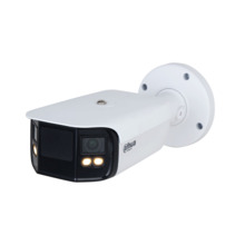 Cámara IP Dahua WizMind Full-Color dual. Doble CMOS de 4MP. 8MP@20ips, Smart H.265+. Full Color, 0,0005/0,00002 lux, Smart Light