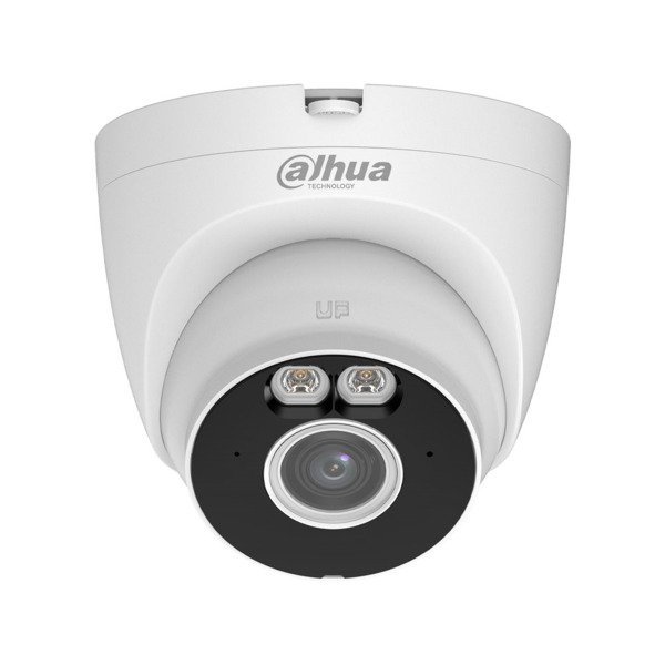 Domo WiFi IP Dahua. 4MP@25/30ips, Smart H.265+. 0,005/0,0005 lux, Smart Light 30m. Óptica fija de 2,8 mm. WDR digital, 3D-NR, 4