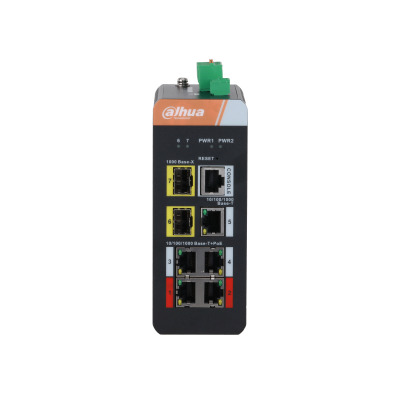 (DH-IS4207-4GT-120) DAHUA SWITCH INDUSTRIAL L2 MANAGED 4 1000M GESTIONABLE POE 2.0 WATCHDOG (2)