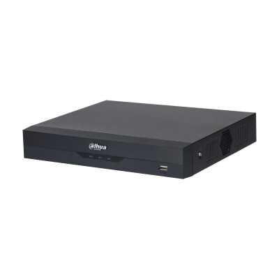 (DH-XVR5116HS-I3) DAHUA GRABADOR HÍBRIDO XVR WIZSENSE COMPACT 1U 2HDD 16 CANALES GEN 3 CON INTELIGENCIA ARTIFICAL SOPORTA AUDIO
