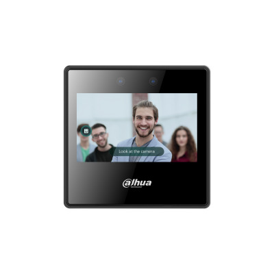 (DHI-ASA3223A-W) DAHUA LECTOR DE CONTROL DE ACCESO TÁCTIL , RECONOCIMIENTO FACIAL+CONTRASEÑA+TARJETA+HUELLA, PANTALLA LCD 4.3",