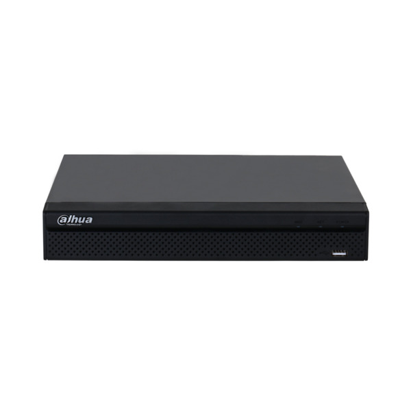 NVR IP Dahua de 8 canales 12MP. Formato Smart H.265+/Smart H.264+. 80/60Mbps de entrada/salida. Salidas HDMI (4K) 1 VGA (1080P)