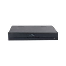 NVR IP Dahua WizSense de 64 canales. Smart H.265+/Smart H.264+. Hasta 384/384Mbps de entrada/salida. 2 salidas HDMI (4K) y 2 sal