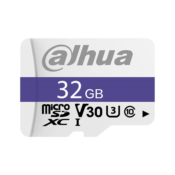 Tarjeta MicroSD Dahua de 32GB. Fuerte compatibilidad, admite todo tipo de productos digitales. Admite grabación de video 4K, ima