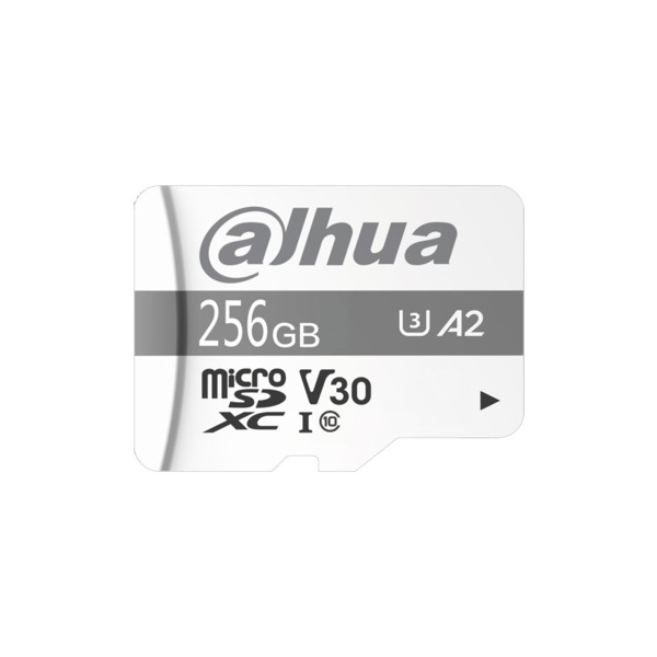 Tarjeta MicroSD Dahua de 256GB. Fuerte compatibilidad, admite todo tipo de productos digitales. Admite grabación de video 4K, im