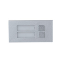 (DHI-VTO4202F-MB2) DAHUA MÓDULO CON 2 BOTONES PARA VIDEOPORTERO EXTERIOR MODULAR SERIE VTO4202F 50X100MM