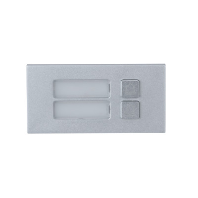 (DHI-VTO4202F-MB2) DAHUA MÓDULO CON 2 BOTONES PARA VIDEOPORTERO EXTERIOR MODULAR SERIE VTO4202F 50X100MM