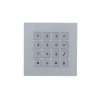 (DHI-VTO4202F-MK) DAHUA MÓDULO CON TECLADO PARA VIDEOPORTERO EXTERIOR MODULAR SERIE VTO4202F 100X100MM