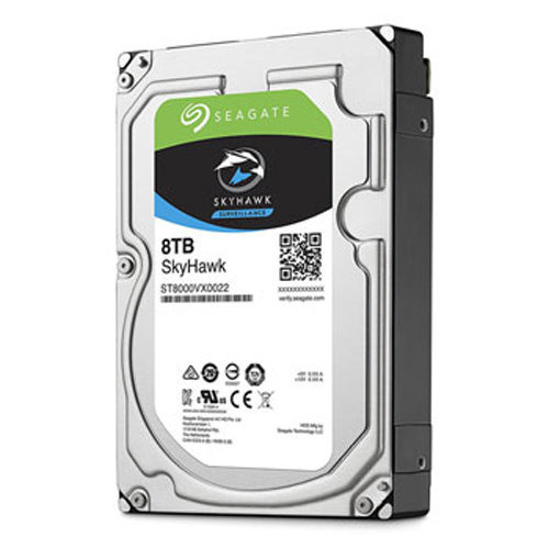 Disco Duro de 8 TB ( 8192 Gb ) Disco duro Seagate Skyhawk.