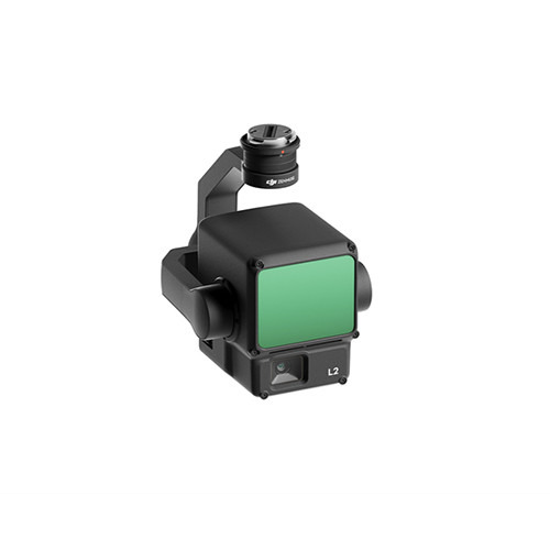 DJI DJI ZENMUSE L2 LiDAR para recuperar datos en 3D, con precisión vertical de 4cm y horizontal ed 5 cm, con capacidad de cubrir