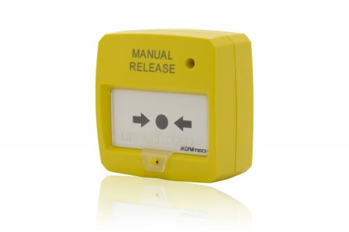 Dmtech D9000MCP-Y/PT Pulsador de disparo manual para sistemas de extinción automática