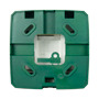 DMTECH DMT-D9000-MCP-G Pulsador rearmable - Especial para panel de extinción - Extinción manual - Indicador LED - Instalación en (4)