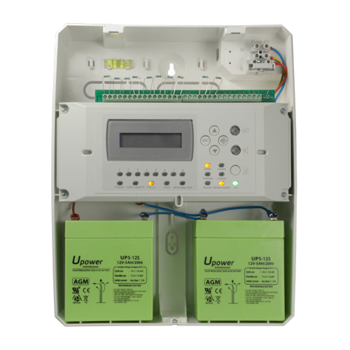 DMTECH DMT-FP9000-8 Central convencional de 8 zonas con pantalla LCD - 2 Salida de Sirena - 2 salidas de alarma y fallo y 2 sali (1)