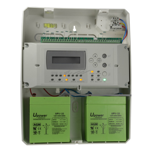 DMTECH DMT-FP9000E Central de detección y extinción convencional - 2 líneas de extinción y 1 zona convencional de detección - 2 (1)