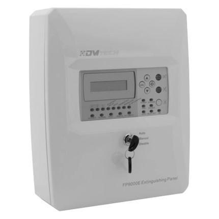 Comprar DMTECH DMT-FP9000E Central de detección y extinción convencional - 2 líneas de extinción y 1 zona convencional de detección - 2 Salida de Sirena - Multiples salidas de relé y de colectro abierto configurables - Multiples entradas para tipos de pu