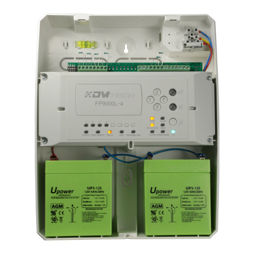 DMTECH DMT-FP9000L-4 Central convencional de 4 zonas - 2 Salida de Sirena - 2 salidas de alarma y fallo y 2 salidas de relé conf (1)
