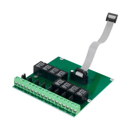 Comprar DMTECH DMT-M9000R-8 Módulo de relé convencional DMTECH - 8 salidas de relé - Hasta 3A/125VAC o 3A/30VDC - Alimentado desde la central - Compatible con paneles de incendio DMTECH